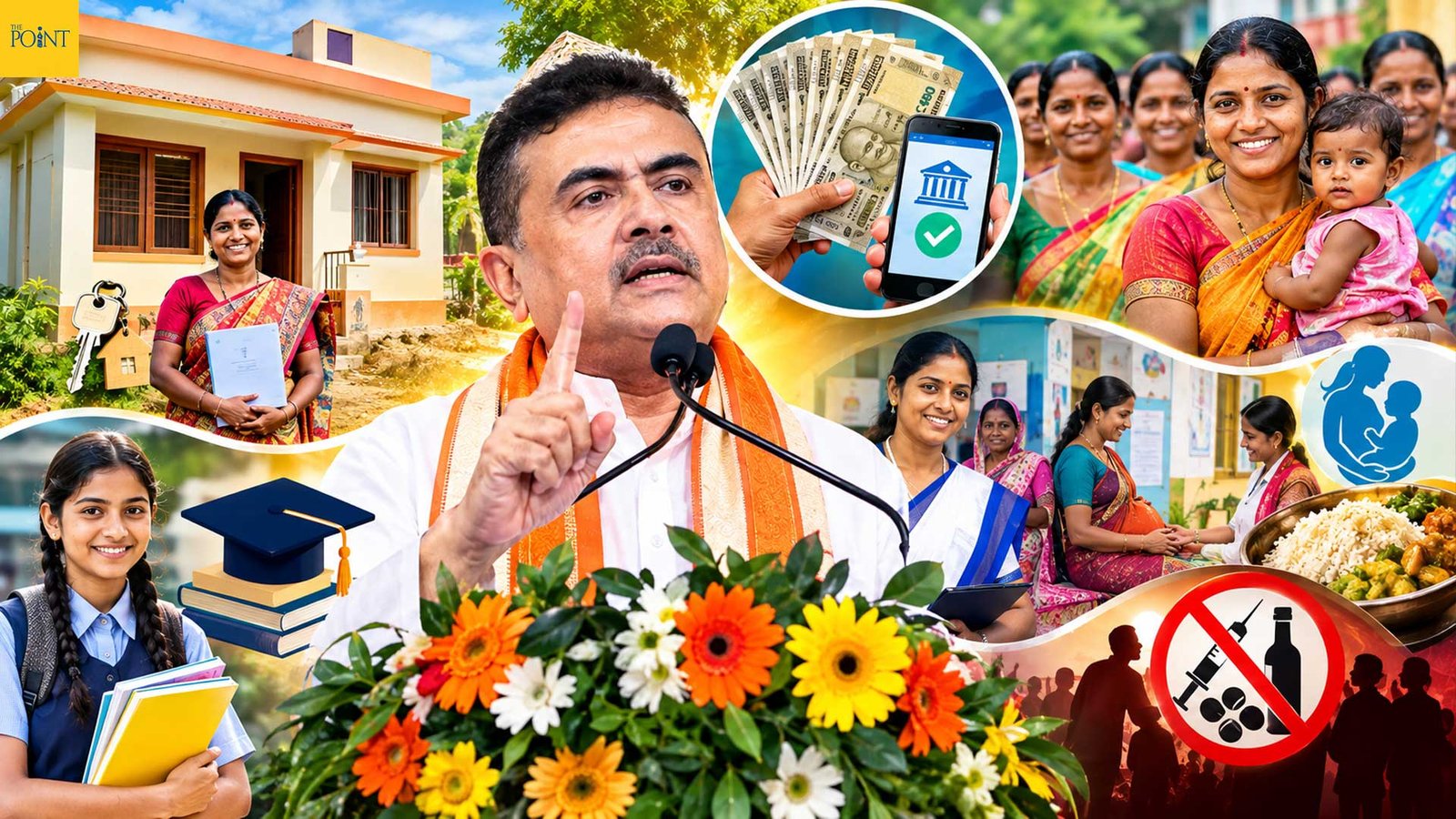 অন্নপূর্ণা দিবসে বড় ঘোষণা মুখ্যমন্ত্রীর, আবাস যোজনার বাড়ির মালিকানা মহিলাদের নামে