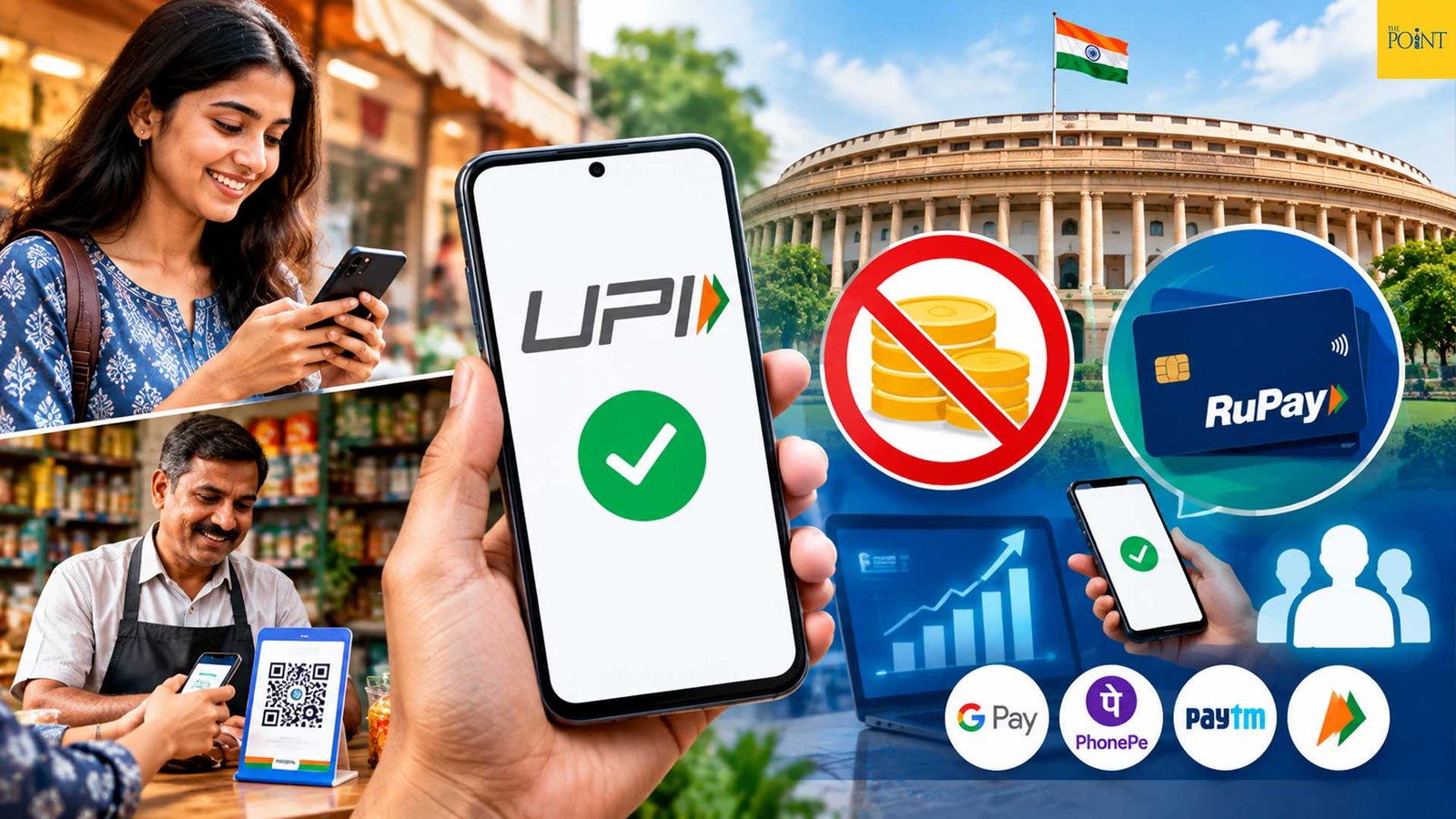 UPI ব্যবহারকারীদের জন্য স্বস্তির খবর, নির্দিষ্ট টাকা লেনদেনে লাগবে না চার্জ