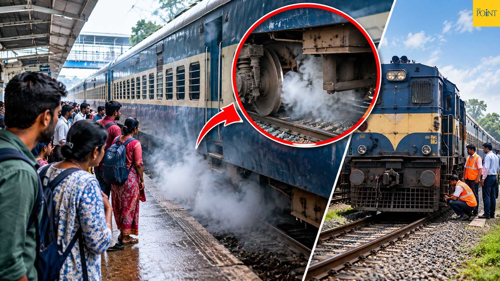 কাঞ্চনজঙ্ঘা এক্সপ্রেসে ধোঁয়া! বেলমুড়িতে থামল ট্রেন, আতঙ্কে যাত্রীরা