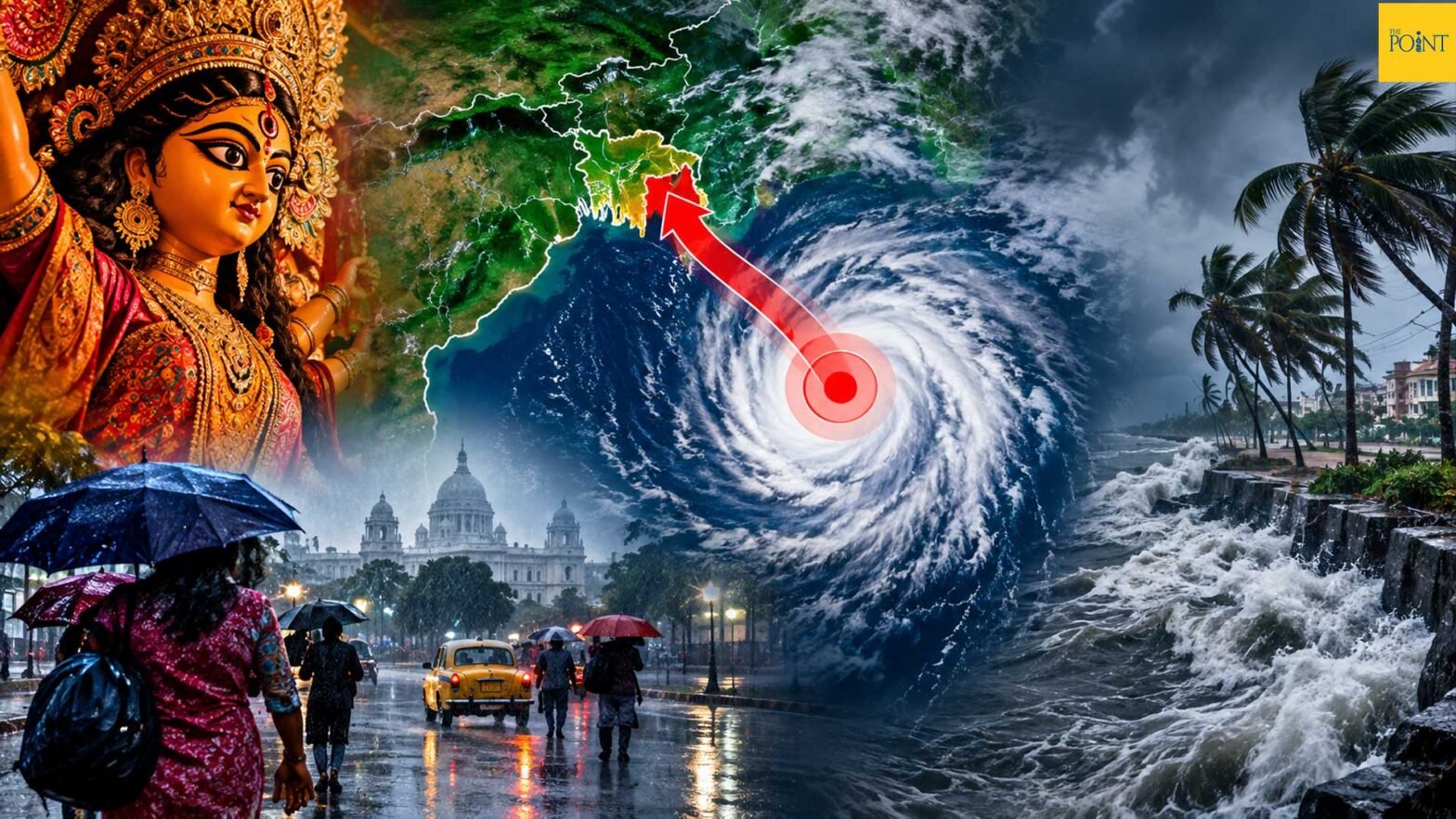 পুজোর আগেই ঘূর্ণিঝড়ের চোখরাঙানি, বাংলার দিকে ধেয়ে আসছে ‘অর্ণব’!