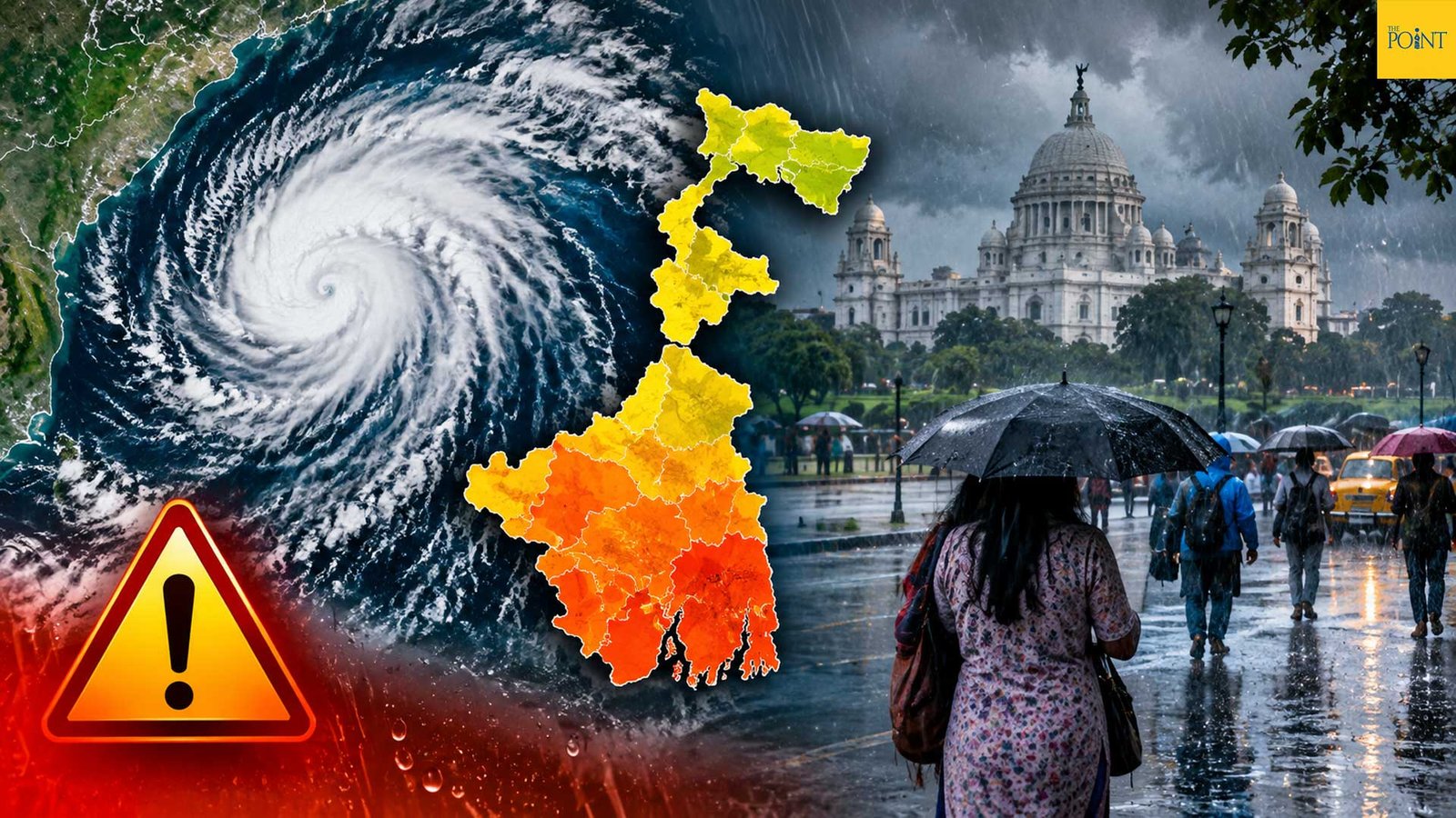 বঙ্গোপসাগরের নিম্নচাপে ভাসবে বাংলা, ৬ জেলায় কমলা সতর্কতা