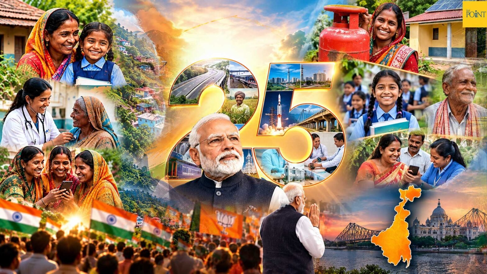 মোদীর প্রশাসনের ২৫ বছর, ১৭ সেপ্টেম্বর থেকে বাংলায় একমাস ব্যাপী প্রচার বিজেপির